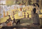 Georges Seurat Sunday Afternoon on the Island of La Grande Jatte oil painting artist